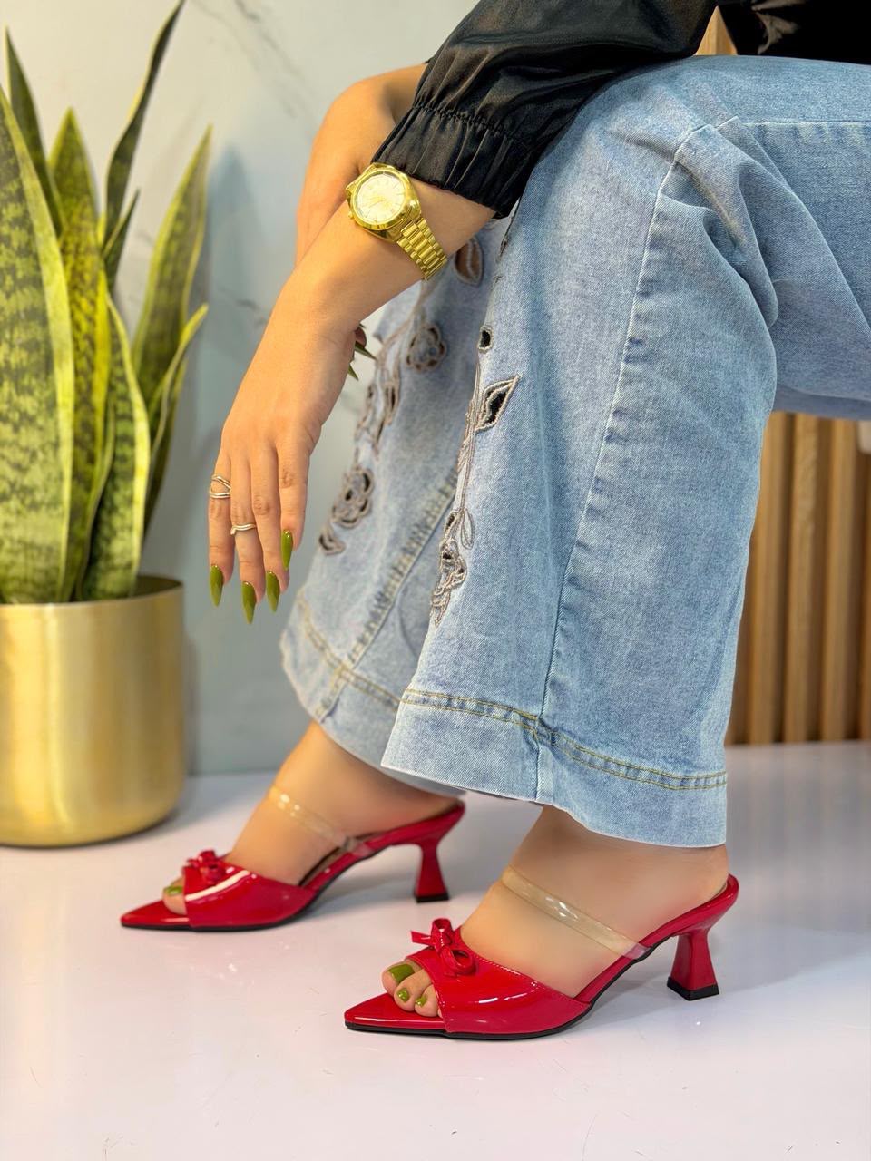 Sandalia Doble Tira Lazo